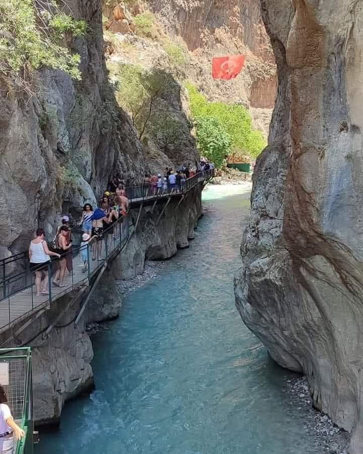 Saklıkent-Schlucht & Gizlikent-Wasserfall