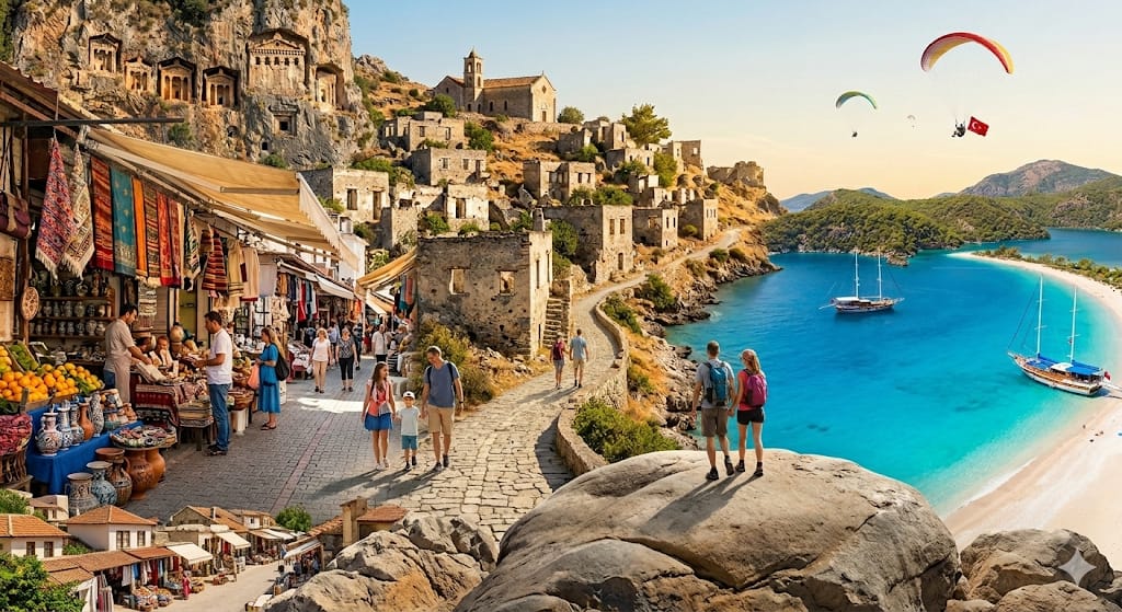 Fethiye Market - Kayaköy - Ölüdeniz